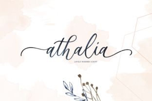 Athalia Script: Elevating Brand Identity with Modern Typography