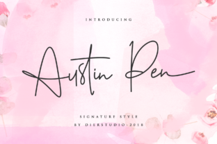 Austin Pen Review: A Handwritten Signature Script for Elegant Branding