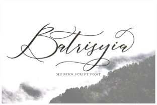 Batrisyia Script: The Handmade Calligraphy Typeface for Boutique Brands