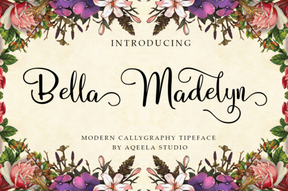 Bella Madelyn Script for Elegant Branding and Invitations