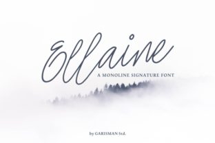 Ellaine Script Font for Personal Branding and Social Media Design