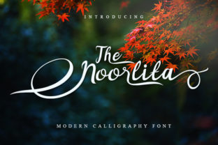Enhance Editorial Design With Noorlita Script Typeface