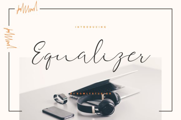 Equalizer Script: A Luxurious Font for Upscale Brand Campaigns