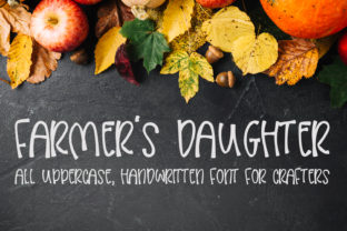 Farmers Daughter: A Handwritten Script for Authentic Brand Identity