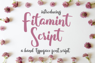 Fitamint Script: The Playful Handwritten Font for Romantic Branding