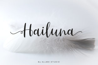 Hailuna: The Modern Script Font for Elegant Branding