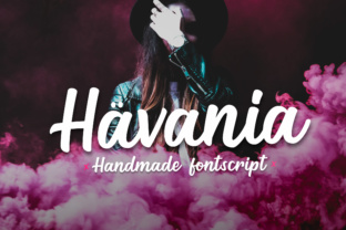 Havania Script Typeface for Logo Design and Brand Identity