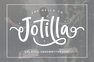 Jotilla Script Handwritten Font for Elegant Web Design