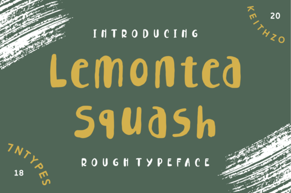 Lemontea Squash: A Playful Script Handwritten Font for Editorial Design