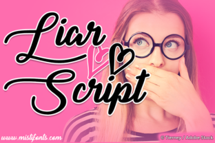 Liar Script: The Bold Calligraphy Typeface for High-Impact Campaigns