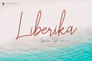 Liberika Script Font for Editorial Design and Branding