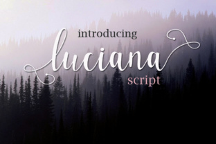 Luciana Script 2: The Elegant Typeface for Modern Brand Identity