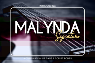 Malynda Duo: A Balanced Script and Sans Typeface for Editorial Design