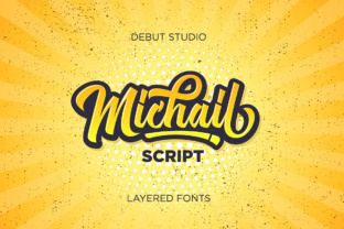 Michail Script: Elevate Editorial Design with Handwritten Fonts