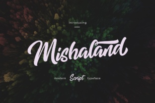 Mishaland: A Bold Script Typeface for Standout Branding