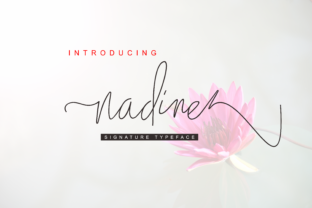 Nadine Script: Elegant Handwritten Fonts for Modern Web Design