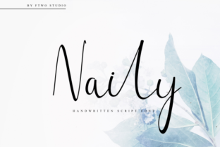 Naily Script Handwritten Fonts for Authentic Branding