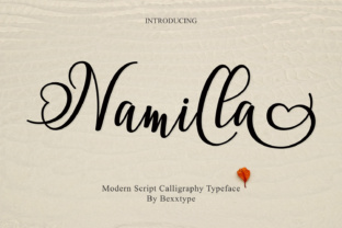 Namilla Script Duo: A Modern Handwritten Typeface for Digital Branding