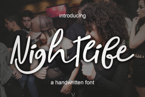 Nightlife: The Perfect Script Handwritten Font for Creative Projects
