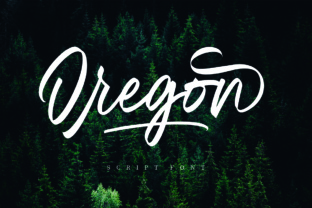 Oregon Script: A Handmade Typeface for Attractive Messages