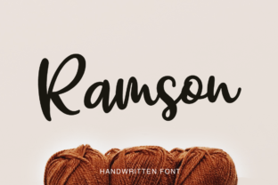 Ramson Script Handwritten Font for Bold Digital Branding