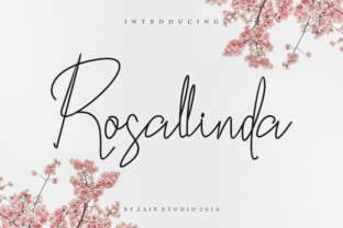 Rosallinda: The Handwritten Signature Script for Elegant Branding