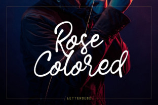 Rose Colored Script for Elegant Brand Identity Design