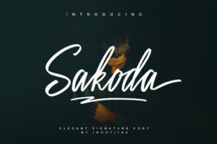 Sakodota: The Elegant Script Handwritten Fonts for Brand Identity