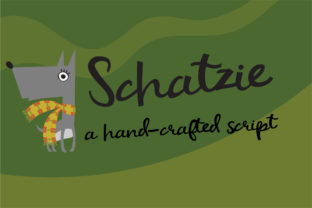 Schatzie: The Handwritten Script Font for Authentic Branding