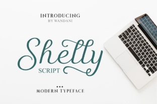 Shelly Script Font for Modern Branding and Design