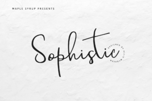 Sophistic Script Typeface Review for Editorial Design