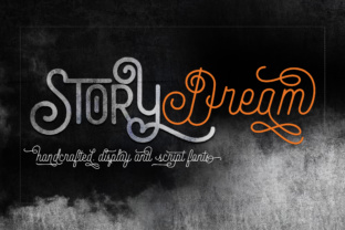 Story Dream Script: A Modern Handwritten Typeface for Editorial Design