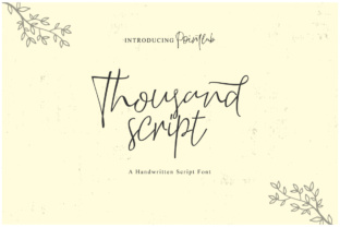 Thousand Script: Elevate Your Brand Identity With Handmade Calligraphy